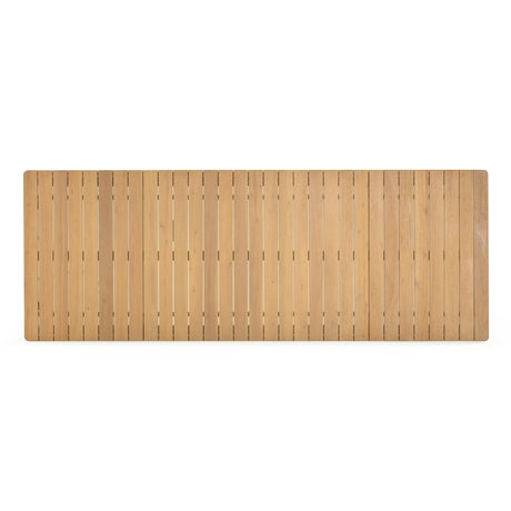 Sardinia Light Teak Outdoor Dining Table by TOV Furniture at Eve Furniture