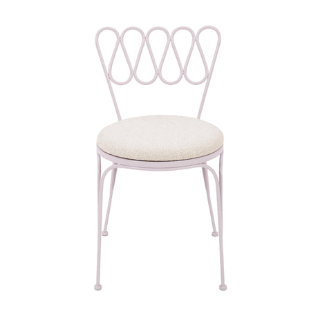 Erica Wrought Iron Outdoor Chair by TOV Furniture at Eve Furniture