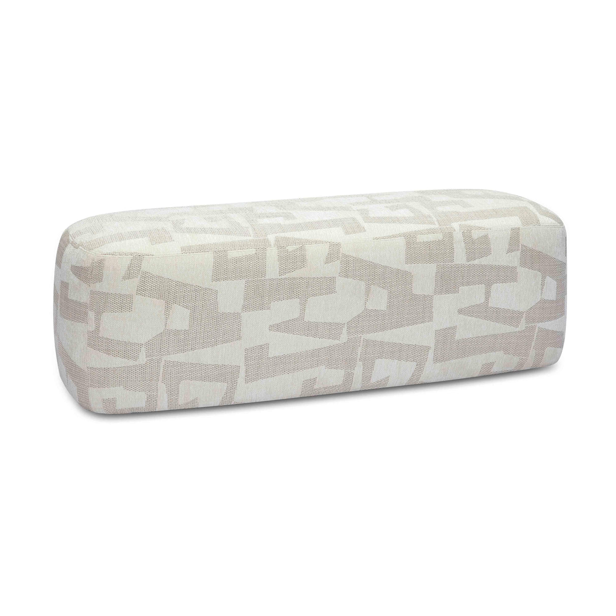 Graceland Cream Jacquard Bench by TOV Furniture at Eve Furniture