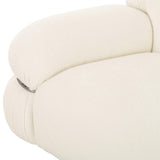 Leyla Cream Boucle Sofa by TOV Furniture at Eve Furniture