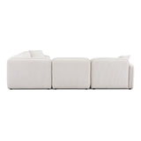 Travie Performance Corduroy Velvet Modular L-Sectional by TOV Furniture at Eve Furniture