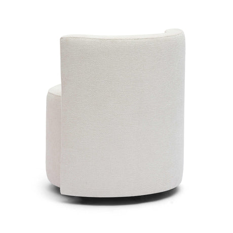 Alyssa Cream Chenille Rolling Desk Chair by TOV Furniture at Eve Furniture