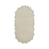 Bubbles Ivory Oval Wall Mirror by TOV Furniture at Eve Furniture