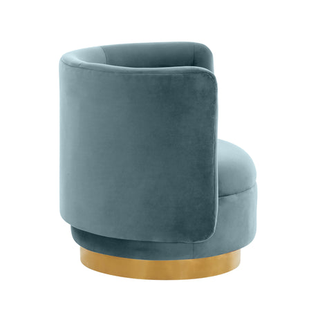 Remy Velvet Swivel Chair by TOV Furniture at Eve Furniture
