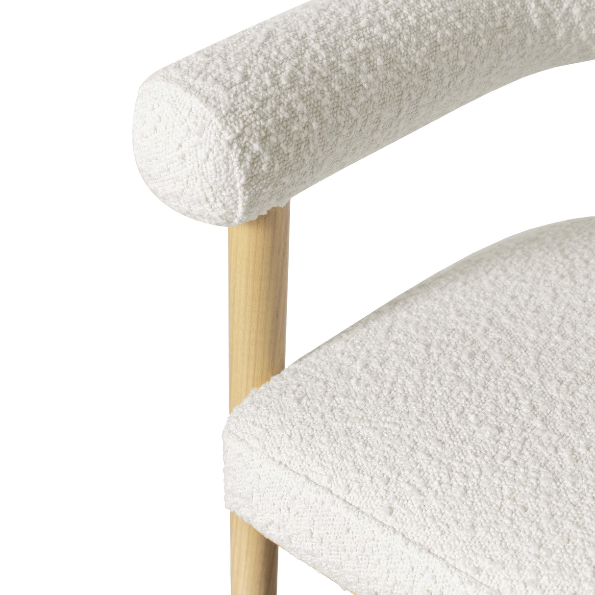 Spara Performance Boucle Counter Stool by TOV Furniture at Eve Furniture
