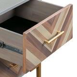 Quinn Grey Side Table by TOV Furniture at Eve Furniture