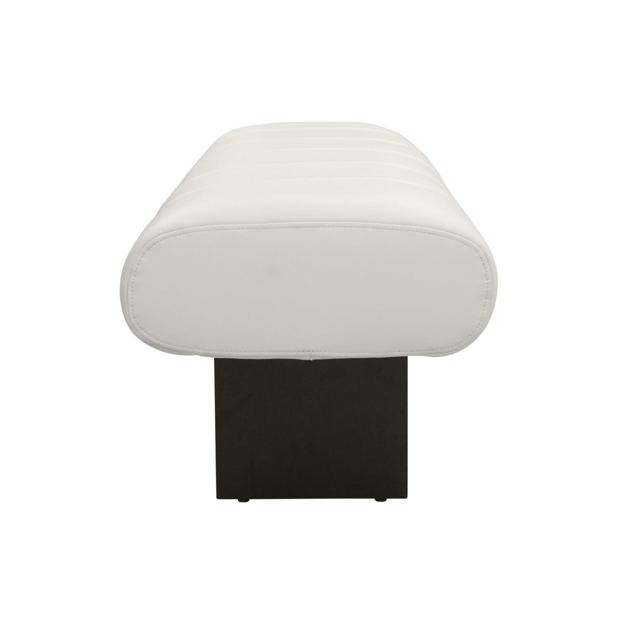 Karol Cream Performance Vegan Leather Bench by TOV Furniture at Eve Furniture