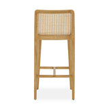 Gerri Performance Tweed and Rattan Counter Stool by TOV Furniture at Eve Furniture