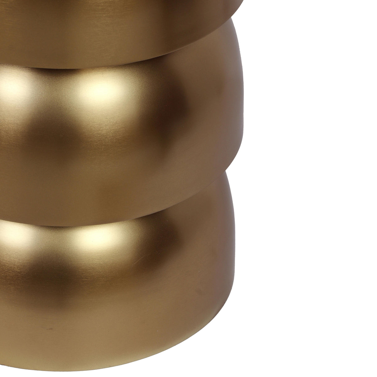 Sasha Gold Side Table by TOV Furniture at Eve Furniture