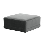 Willow Velvet Modular Ottoman by TOV Furniture at Eve Furniture