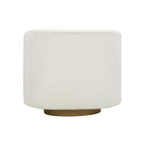 Presley Cream Velvet Swivel Accent Chair by TOV Furniture at Eve Furniture