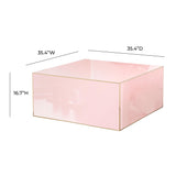 Havana Glass Coffee Table by TOV Furniture at Eve Furniture