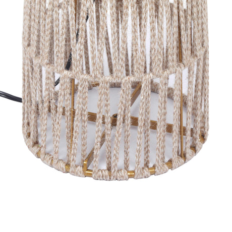 Beam Cream Natural Jute Floor Lamp by TOV Furniture at Eve Furniture