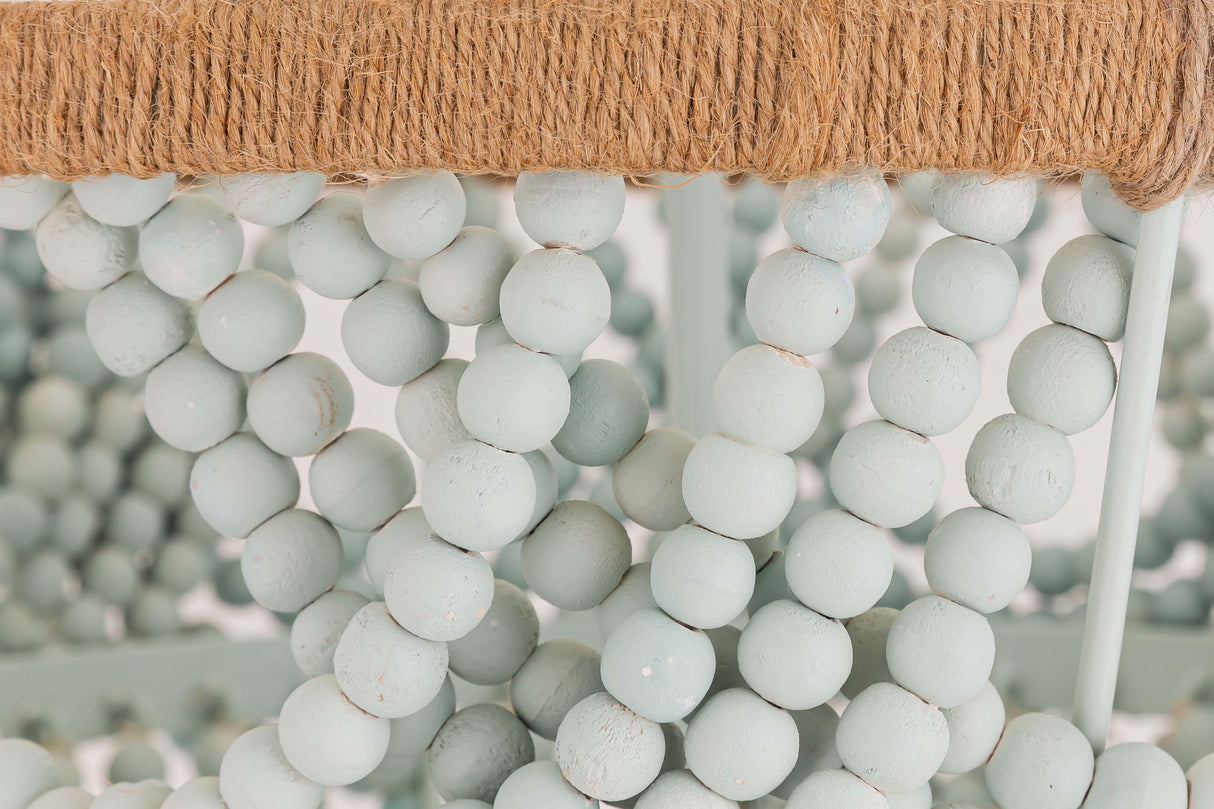 Jade Beaded Chandelier by TOV Furniture at Eve Furniture