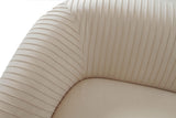 Yara Pleated Velvet Loveseat by Inspire Me! Home Decor by TOV Furniture at Eve Furniture