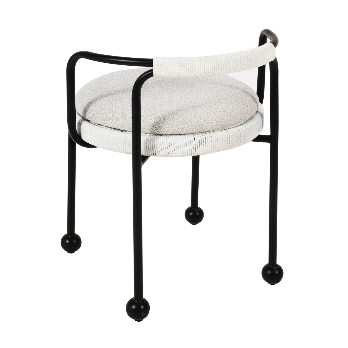 Pansy Cream Outdoor Dining Chair by TOV Furniture at Eve Furniture