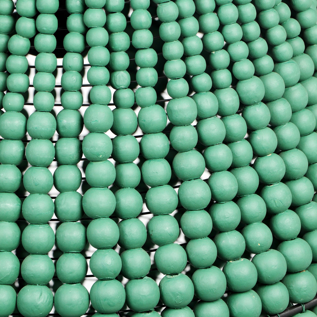 Palani Green Wooden Bead Chandelier by TOV Furniture at Eve Furniture