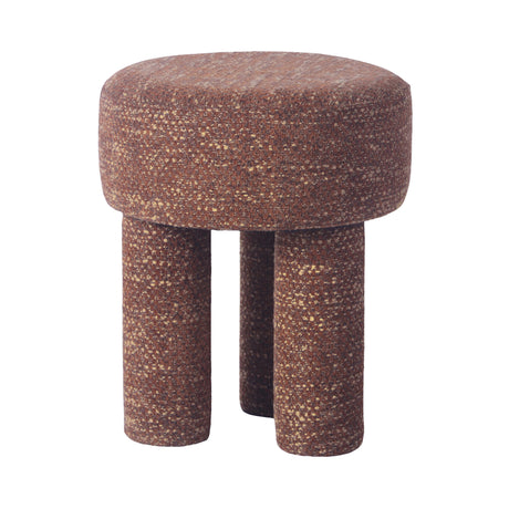Claire Nubby Stool by TOV Furniture at Eve Furniture
