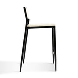 Gale Performance Vegan Leather Stackable Stool - Set of 2 by TOV Furniture at Eve Furniture