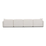 Travie Performance Corduroy Velvet 6-Piece Modular U-Sectional by TOV Furniture at Eve Furniture