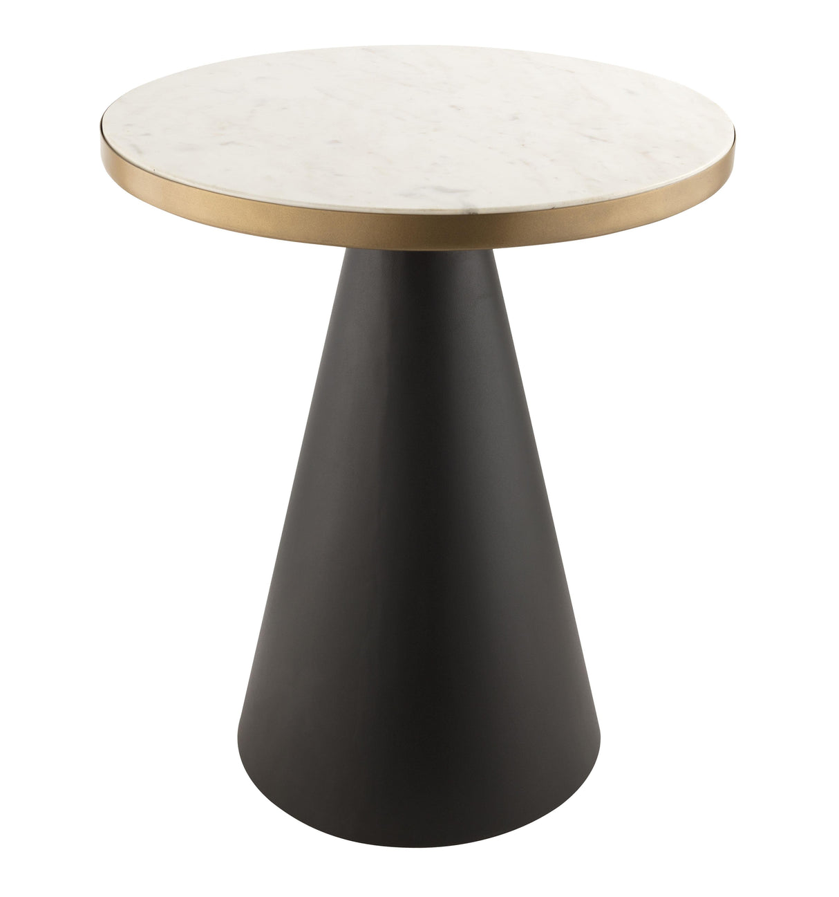 Richard Marble Side Table by TOV Furniture at Eve Furniture