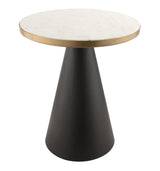 Richard Marble Side Table by TOV Furniture at Eve Furniture