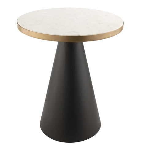 Richard Marble Side Table by TOV Furniture at Eve Furniture