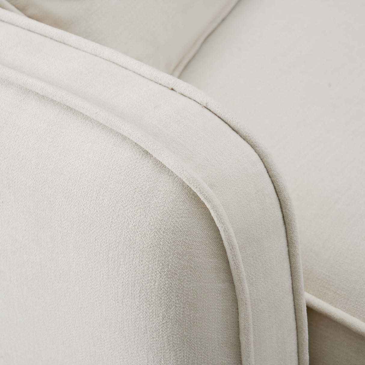 Travie Sand Upcycled Linen Modular L-Sectional by TOV Furniture at Eve Furniture