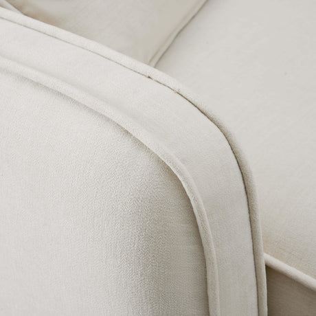 Travie Sand Upcycled Linen Modular L-Sectional by TOV Furniture at Eve Furniture