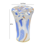 Journee Glass Side Table by TOV Furniture at Eve Furniture