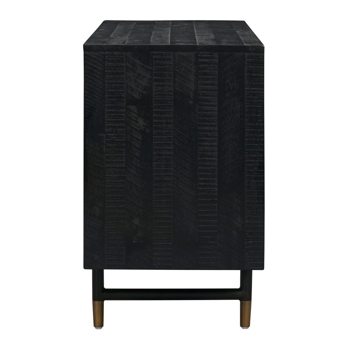 Gatsby Black Acacia Wood 66" Buffet by TOV Furniture at Eve Furniture