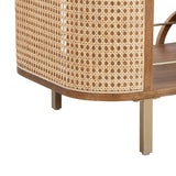 Yuma Natural Rattan Bar Cart by TOV Furniture at Eve Furniture