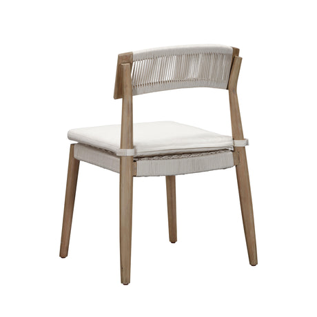 Gata Cream Outdoor Dining Chair - Set of 2 by TOV Furniture at Eve Furniture