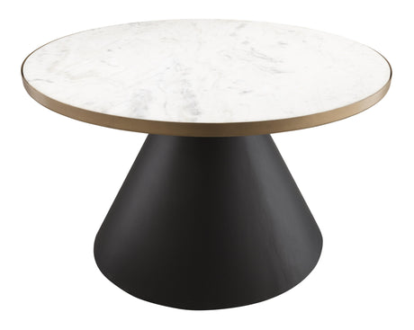 Richard Marble Coffee Table by TOV Furniture at Eve Furniture