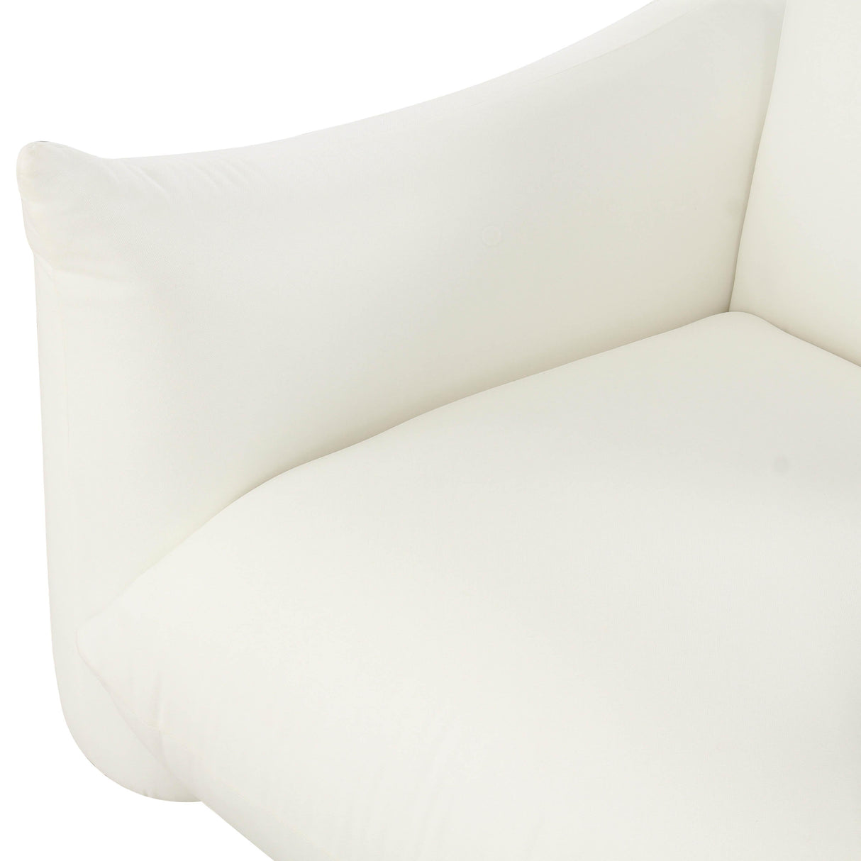 Saint Tropez Pearl Performance Fabric Stuffed Armchair by TOV Furniture at Eve Furniture