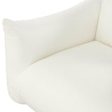 Saint Tropez Pearl Performance Fabric Stuffed Armchair by TOV Furniture at Eve Furniture