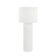 Cleopatra Cream Linen Floor Lamp by TOV Furniture at Eve Furniture