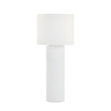 Cleopatra Cream Linen Floor Lamp by TOV Furniture at Eve Furniture