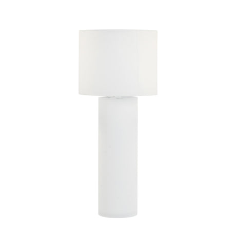 Cleopatra Cream Linen Floor Lamp by TOV Furniture at Eve Furniture