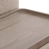 Sylvie Cream Boucle 4-Piece Chaise Sectional by TOV Furniture at Eve Furniture