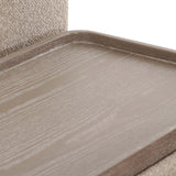 Sylvie Cream Boucle 4-Piece Chaise Sectional by TOV Furniture at Eve Furniture