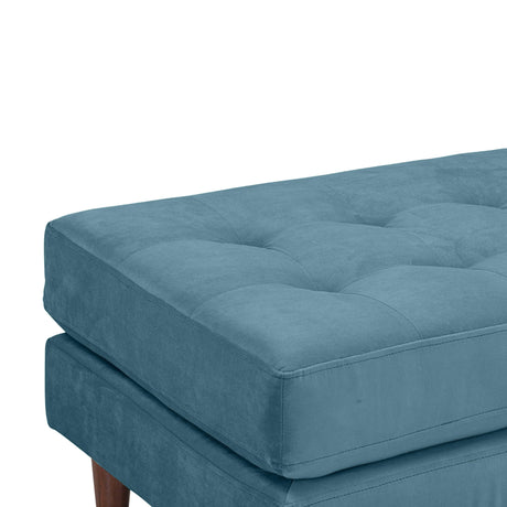 Cave Velvet Ottoman by TOV Furniture at Eve Furniture