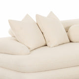 Lulu Cream Boucle Modular Sectional by TOV Furniture at Eve Furniture