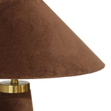 Graham Velvet Table Lamp by TOV Furniture at Eve Furniture