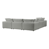 Cali Performance Fabric Modular 5-Piece L-Sectional by TOV Furniture at Eve Furniture