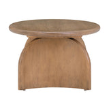 Sofia Cognac Wooden Coffee Table by TOV Furniture at Eve Furniture