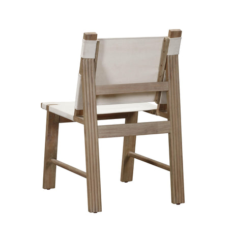 Cassie Cream Outdoor Dining Chair - Set of 2 by TOV Furniture at Eve Furniture