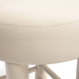 Carmel Cream Velvet Counter Stool by TOV Furniture at Eve Furniture