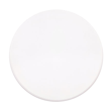 Tulum Ivory Concrete Indoor / Outdoor Round Coffee Table by TOV Furniture at Eve Furniture