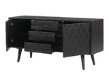 Valentina Black Acacia 59" Buffet by TOV Furniture at Eve Furniture